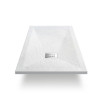 Поддон для душа из искусственного камня VST-4SR9012W, 1200*900*25, белый матовый
