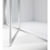 Душевая дверь Slim 8mm VDP-4SL120CL, хром, стекло прозрачное