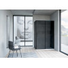 Душевой уголок Slim Soft VSR-1SS9012CGB, 1200*900, черный, стекло тонированное