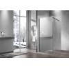 Душевая перегородка Walk-In VSW-1H100MRB, 1000*2000, черный, стекло зеркальное