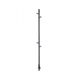 Полотенцесушитель электрический Vincea VTD-1DGE 15х140, графит, таймер