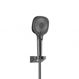 Душевая стойка Inspire VSFS-3I13TGM термостатическая с изливом, вороненая сталь