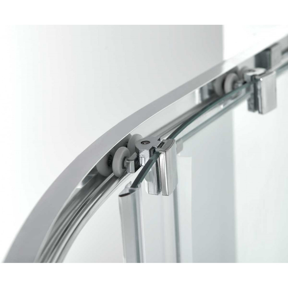 Душевой уголок Alpha VSQ-3AL800MT, 800*800, хром, стекло текстурное