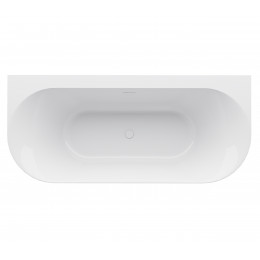 Ванна акриловая Vincea VBT-703-1800, 1800*800*585, цвет белый, щелевой перелив, слив белый