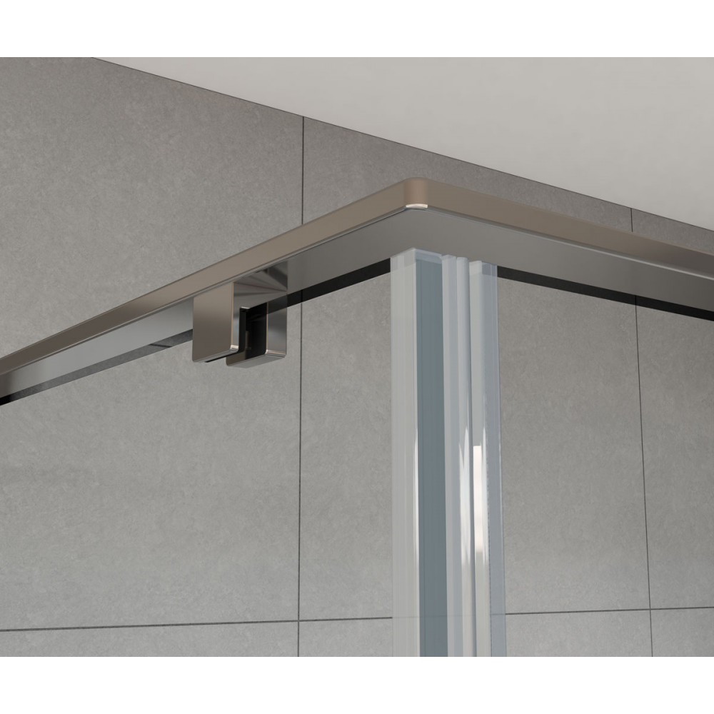 Душевой уголок Arno VSR-1A1012CL, 1200*1000, хром, стекло прозрачное