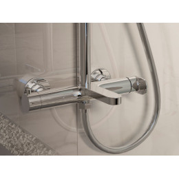 Душевая стойка Rondo VSFS-1R1CH с изливом, хром