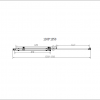 Душевой уголок Como-N VSR-4CN8013CL, 1300*800, хром, стекло прозрачное
