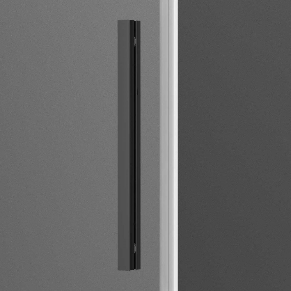 Душевой уголок Soft VSR-3SO9014CLGM, 1400*900, вороненая сталь, стекло прозрачное