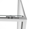 Душевой уголок Slim Soft VSR-1SS1010CL, 1000*1000, хром, стекло прозрачное
