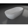 Ванна из искусственного камня Vincea VBT-4S04MW, 1700*800*560, белый мат., слив-перелив в комплекте
