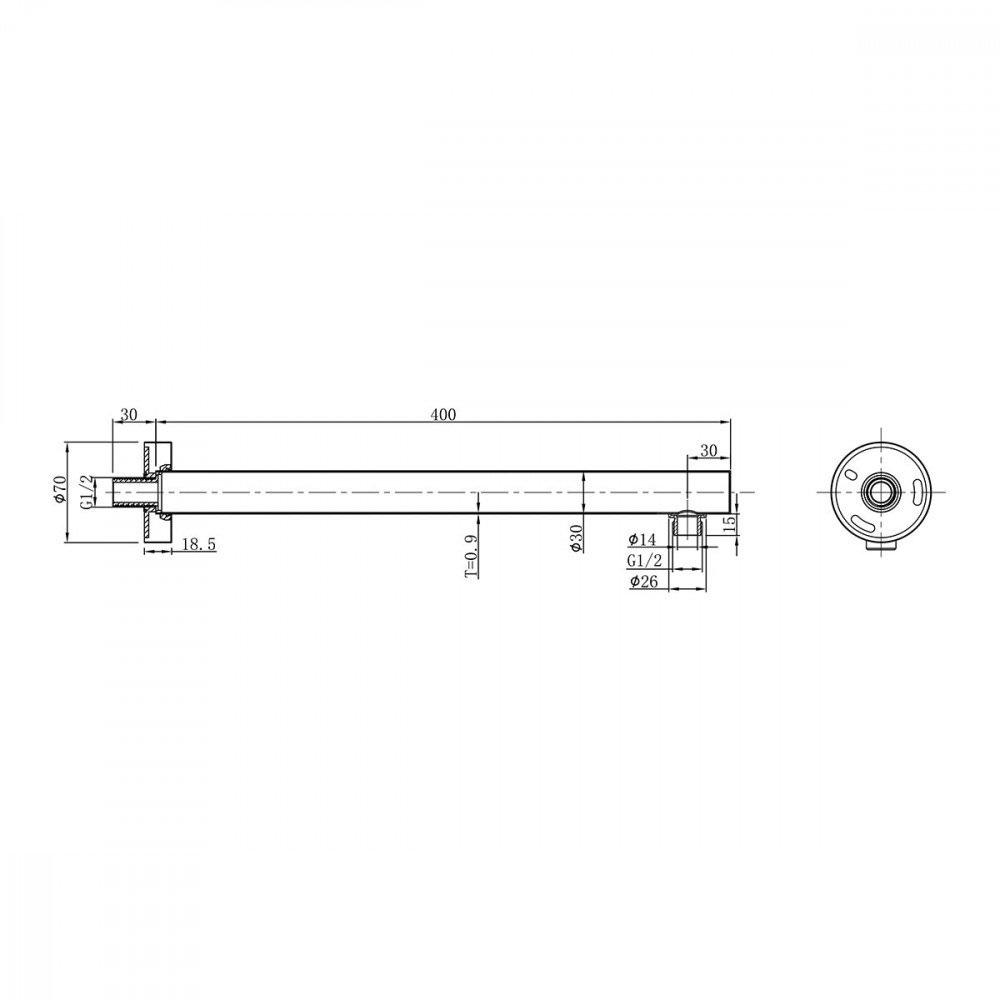 Душевой комплект Inspire VSFW-3I22MT2GM встраиваемый, термостат, двухрежимный, вороненая сталь
