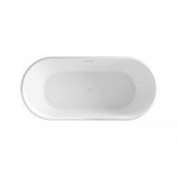 Ванна акриловая Vincea VBT-4291-1700, 1700*800*580, цвет белый, щелевой перелив