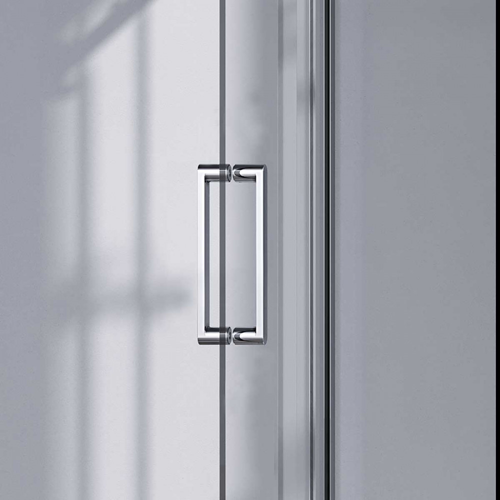 Душевая дверь Como-N VDS-4CN130CL, 1300, хром, стекло прозрачное