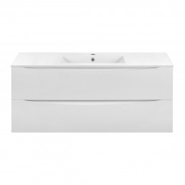 База под керамическую раковину Mia 1200 подвесная, 2 выкатных ящика soft close, G.White