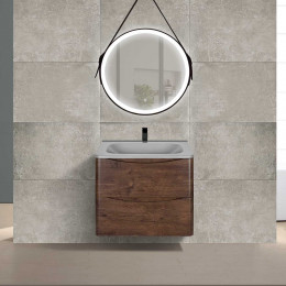 База под раковину Paola 600 подвесная, 2 выкатных ящика soft close, R.Wood