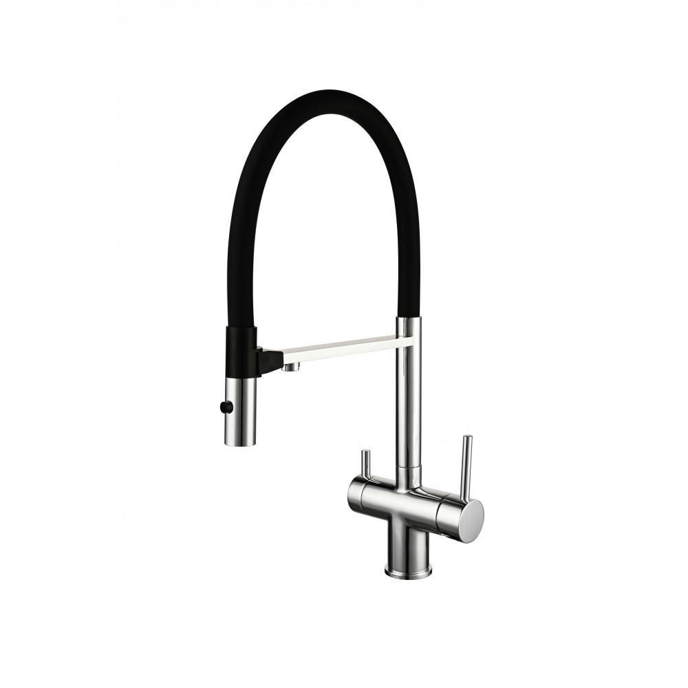 Смеситель для кухни Vincea VKF-120CH, хром