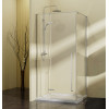 Душевой уголок Slim-N VSR-5SN9090CL, 900*900, хром, стекло прозрачное