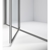 Душевой уголок Slim 8mm VSR-4SLP9012CLGM, 1200*900, вороненая сталь, стекло прозрачное