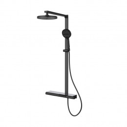 Душевая стойка Aspire VSFS-4AS1MB с изливом, черный матовый