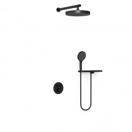 Душевой комплект Inspire VSFW-3I22MT2RMB встраиваемый, термостатический, двухрежимный, черный