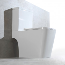 Унитаз-компакт Hope VT2-201, цвет белый, ультратонкое сиденье soft-close, P-trap