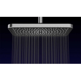 Душевой комплект VSFW-321MT1GM встраиваемый, термостат, двухрежимный, вороненая сталь