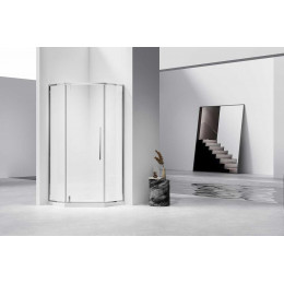 Душевой уголок Slim-N VSP-4SN100CL, 1000*1000, хром, стекло прозрачное