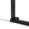 Душевая дверь Slim Soft VDS-1SS120CGB, 1200, черный, стекло тонированное