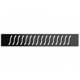 Душевой лоток SAY OPTIMA 601.60.B.M.S.BUK, 60 см, матовый черный