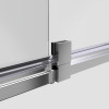 Душевая дверь Intra VDP-1I8090CL, 800/900, хром, стекло прозрачное