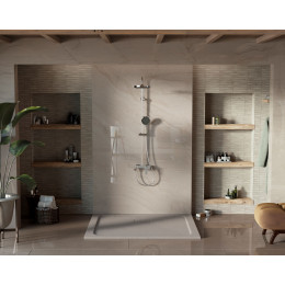 Душевая стойка VSFS-413CH с изливом, хром