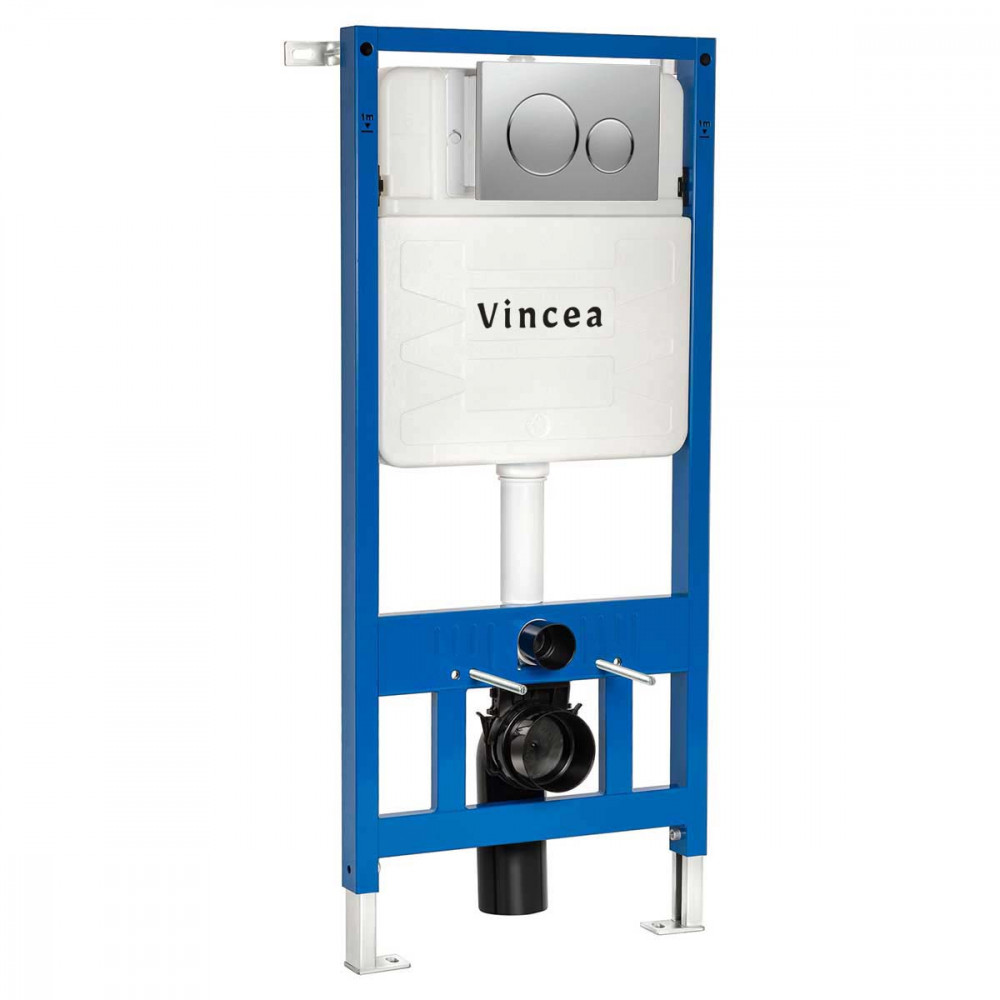 Инсталляция для подвесного унитаза Vincea VIS-601, 500*1112, цвет сине-белый