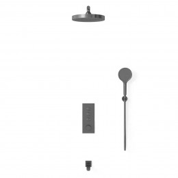 Душевой комплект Inspire VSFW-433TI2GM встраиваемый, вороненая сталь