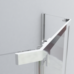 Душевой уголок Stresa VSP-1S900CL, 900*900, хром, стекло прозрачное