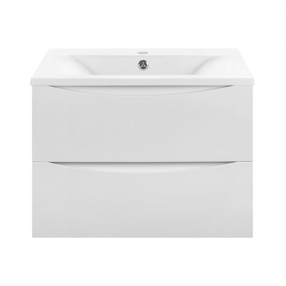 База под раковину Mia 600 подвесная, 2 выкатных ящика soft close, G.White