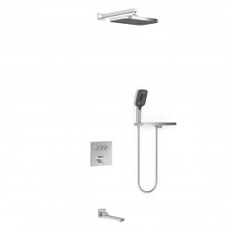 Душевой комплект VSFW-4311RCH встраиваемый, трехрежимный, хром