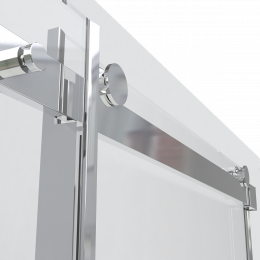 Душевая дверь Como VPS-1C120CGB, 1200, черный матовый, стекло тонированное