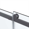 Душевая дверь Como Soft VDS-1CS120CLGM, 1200, вороненая сталь, стекло прозрачное