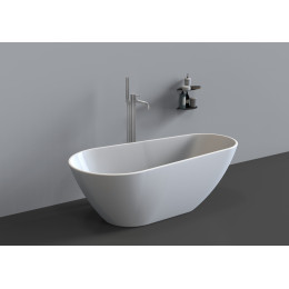 Смеситель для ванны напольный Desire VTF-1DBN однорычажный, с регулятором давления, браш. никель