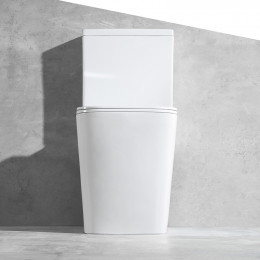 Унитаз-компакт Hope VT2-201, цвет белый, ультратонкое сиденье soft-close, P-trap