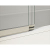 Душевая шторка на ванну VSB-1E100CL, 1000*1450, хром, стекло прозрачное