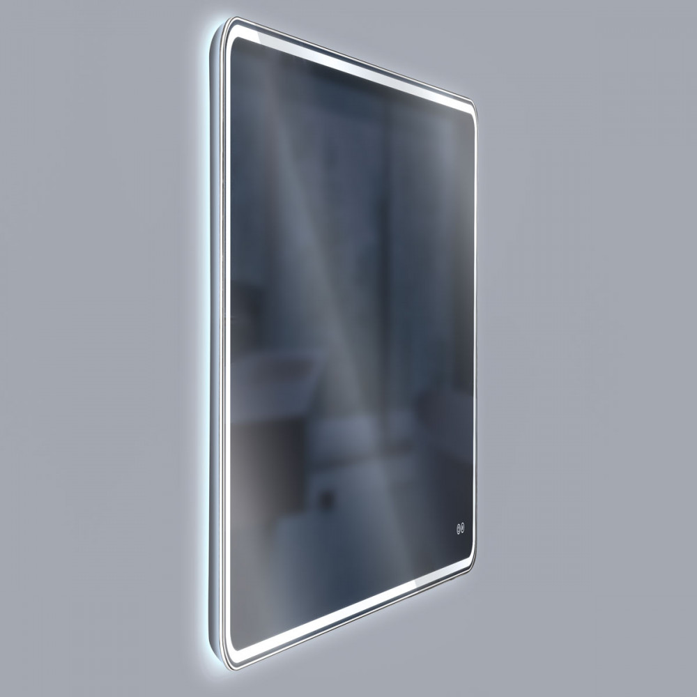 Зеркало LED VLM-3VC120-2 1200х800 c сенсорным выключателем и диммером, антизапотевание