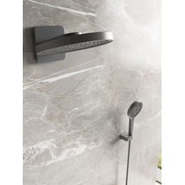 Душевой комплект Futura VSFW-2F12TGM термостатический встраиваемый, 3 режима, вороненая сталь