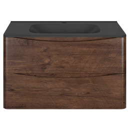 База под раковину Paola 800 подвесная, 2 выкатных ящика soft close, R.Wood