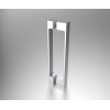 Душевая дверь Alpha VDS-3AL2160CL, 1600, хром, стекло прозрачное