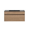 База под раковину Chiara 1000 подвесная, 1 выкатной ящик soft-close, N.Oak