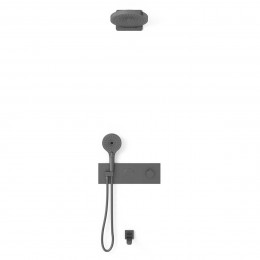Душевой комплект Inspire VSFW-432TI1GM встраиваемый, вороненая сталь