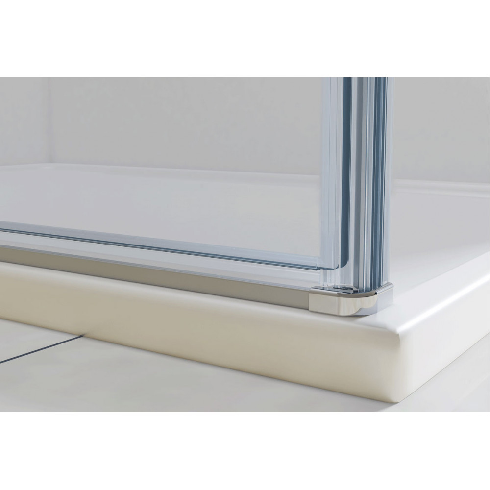 Душевой уголок Extra VSR-1E901090CL, 900/1000*900, хром, стекло прозрачное