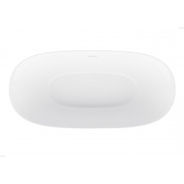 Ванна акриловая Vincea VBT-708-1600, 1600*800*585, цвет белый, щелевой перелив, слив белый