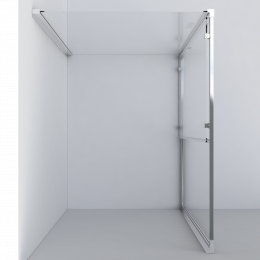 Душевой уголок Garda VSR-1G9015CLG, 1500*900, брашированное золото, стекло прозрачное